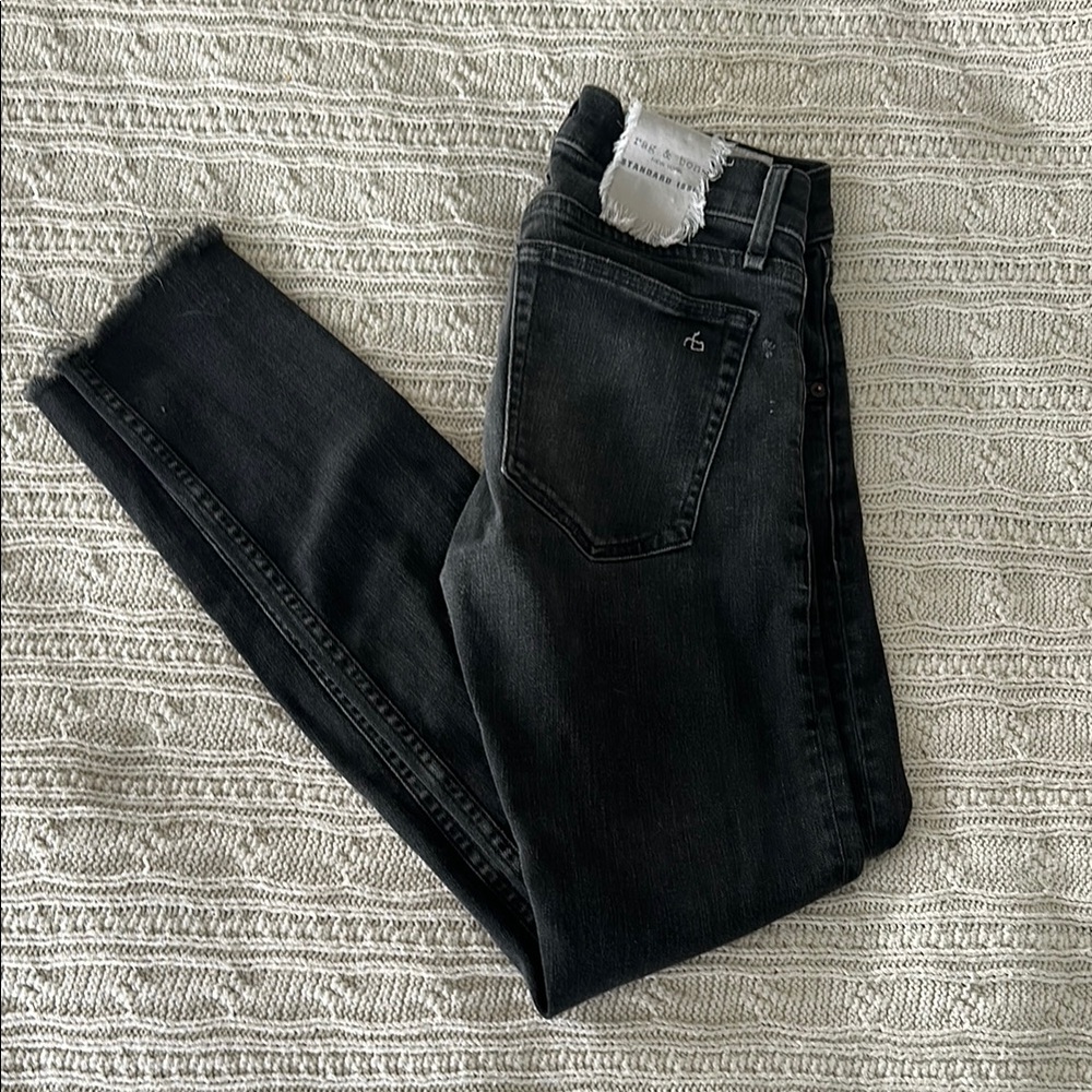 Rag & Bone Black Denim Jeans